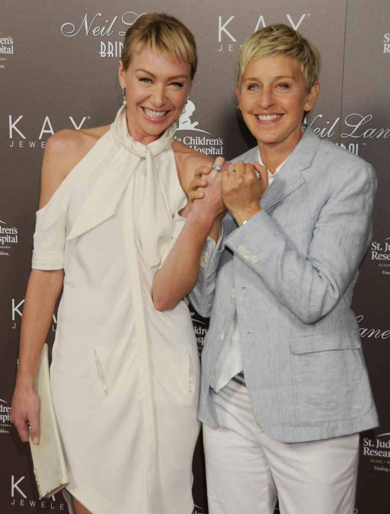 Ellen DeGeneres Signo del Zodiaco Acuario y su esposa Portia de Rossi