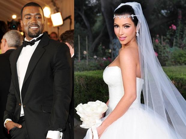 Kaney West signo Geminis en la boda con su mujer Kim Kardashian