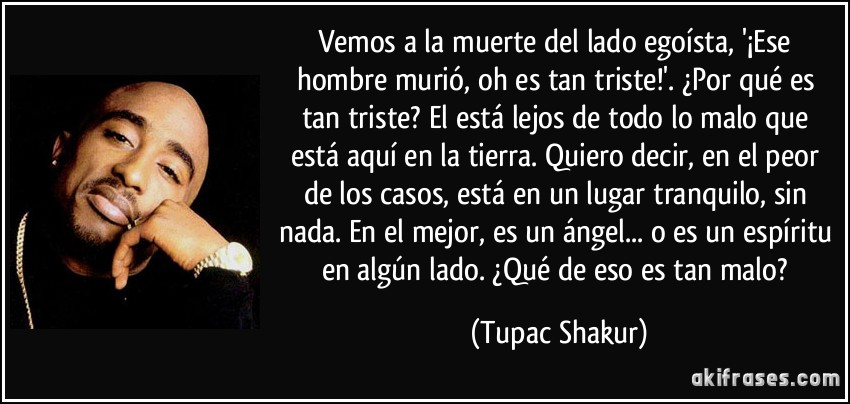 Tupac Shakur y la muerte vista por un Geminis