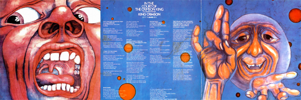 Robert Fripp zodiaco Tauro, disco In the Court of the King Crimson