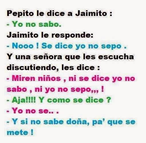 ¿Cuáles son los mejores chistes de Pepito?