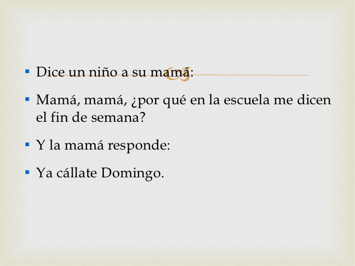 ¿Chistes de mamá, mamá? Aquí Selección de los mejores