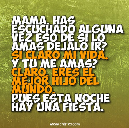 ¿Chistes de mamá, mamá? Aquí Selección de los mejores