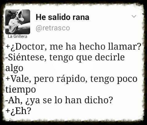 ¿Cuáles son los mejores chistes de médicos? 