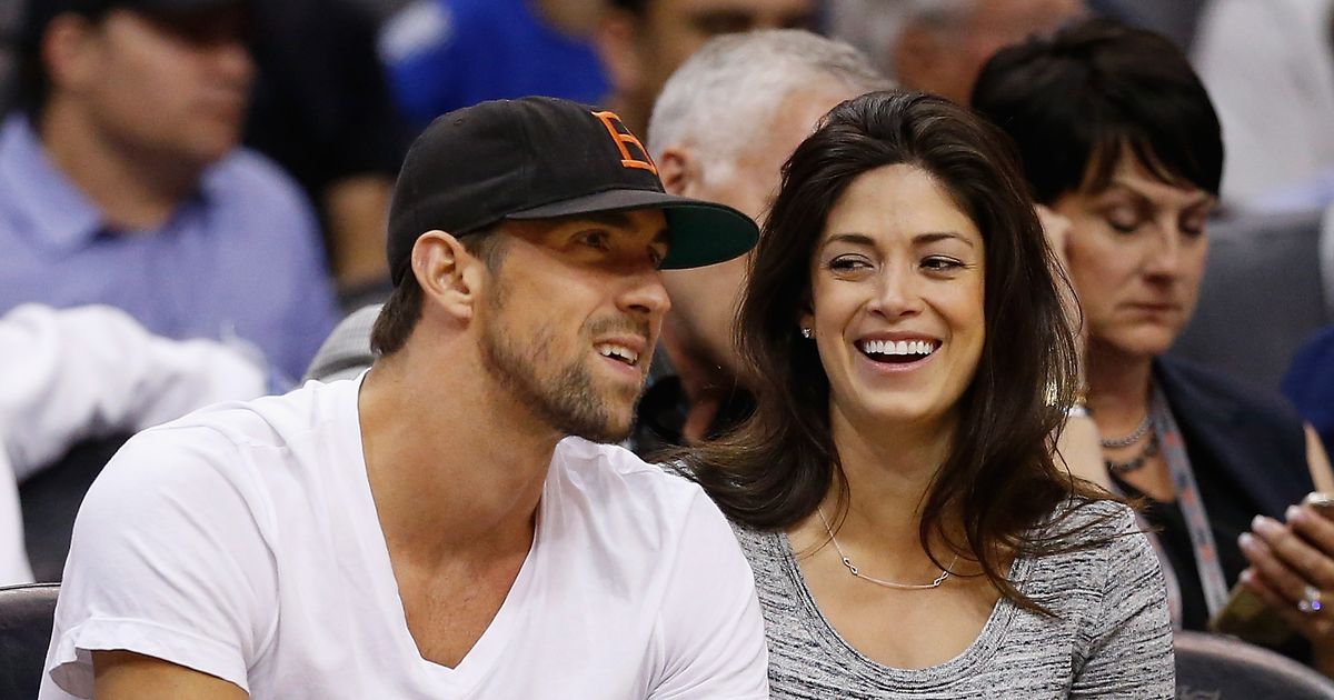 Michael Phelps y su mujer Nicole Johnson