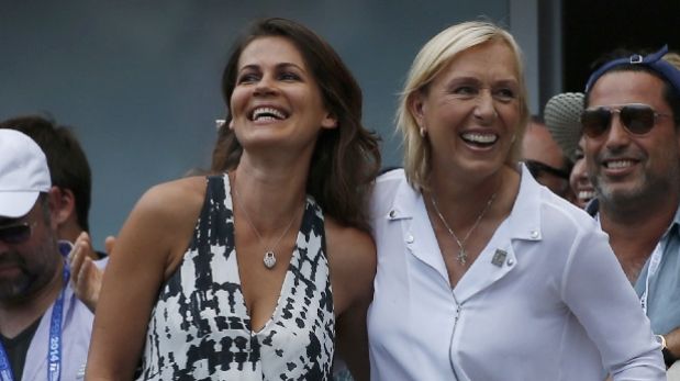 Martina Navratilova signo Libra y su novia